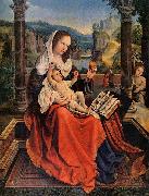Bernard van orley Mary with Child and John the Baptist Sweden oil painting artist